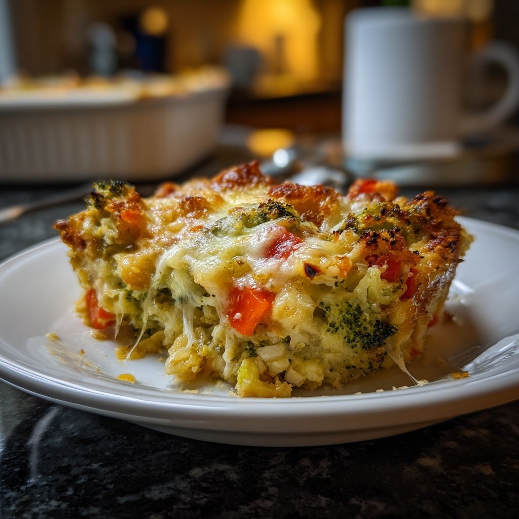 Brokkoli Reis Auflauf