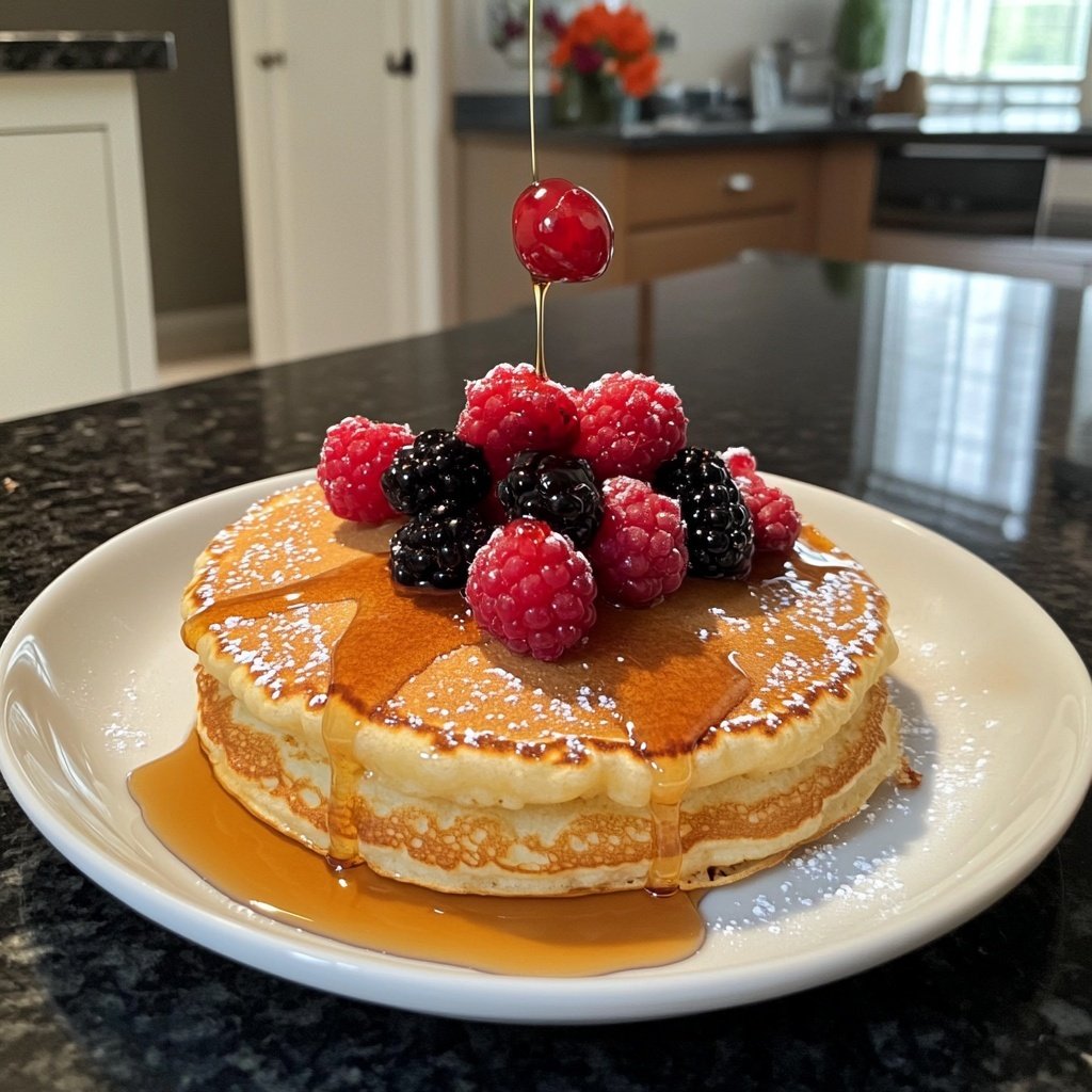 Pfannkuchen für die Familie