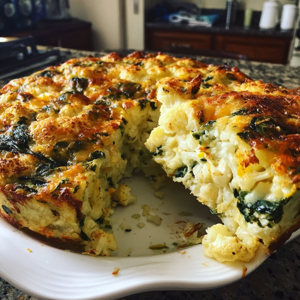 Gemüseauflauf mit Blumenkohl