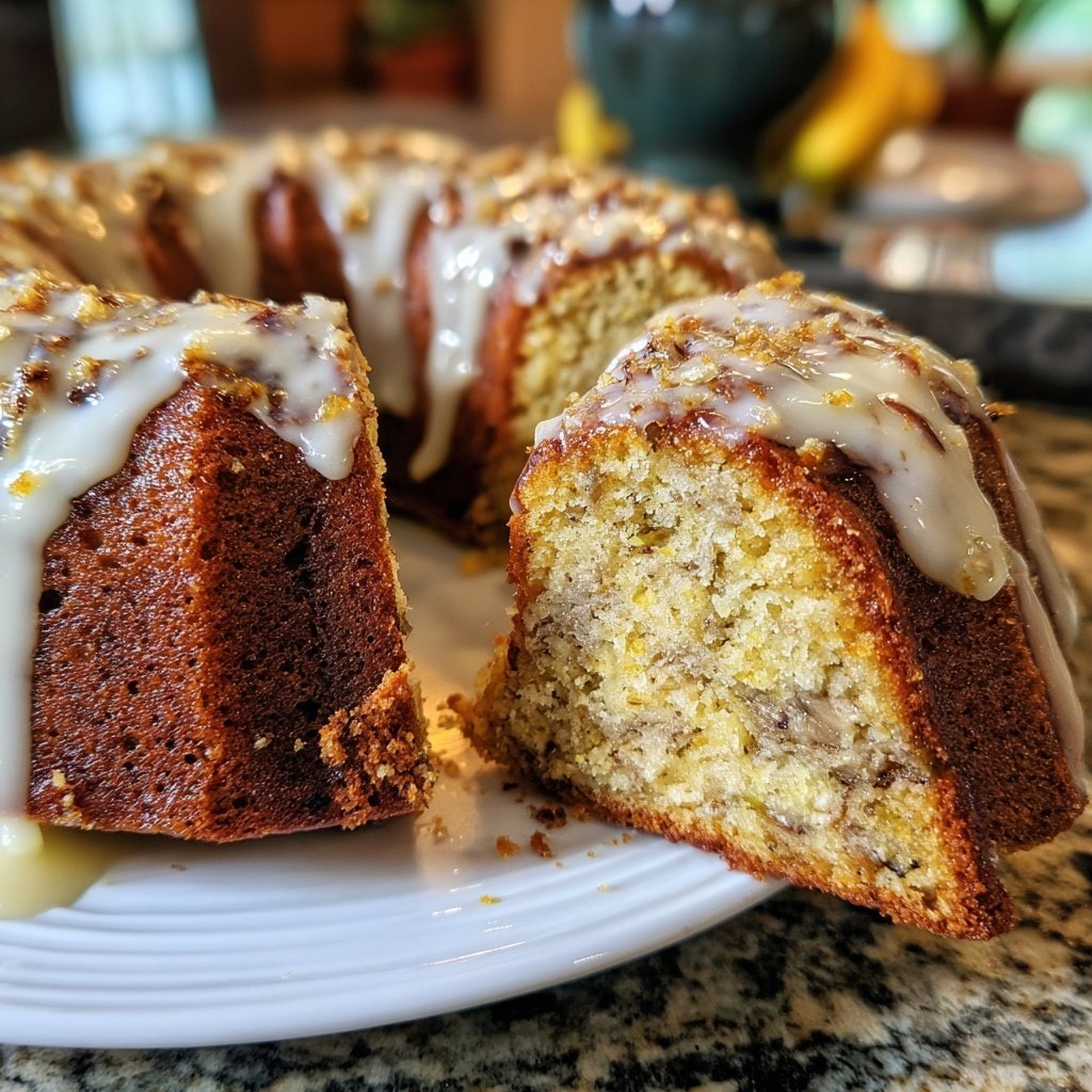 Bananenkuchen mit Buttermilch