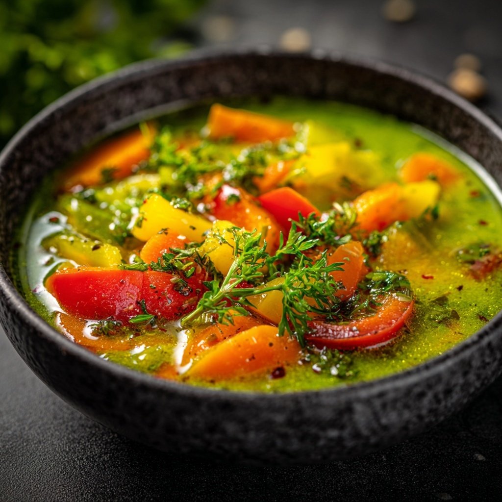 Kalorienarme Suppe Mit Gemüse