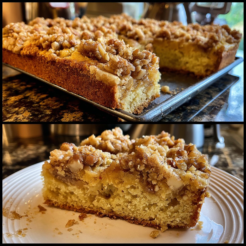 Bananenkuchen mit Nusskruste