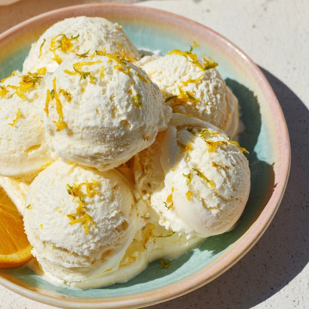 Eis Selber Machen Mit Zitrone