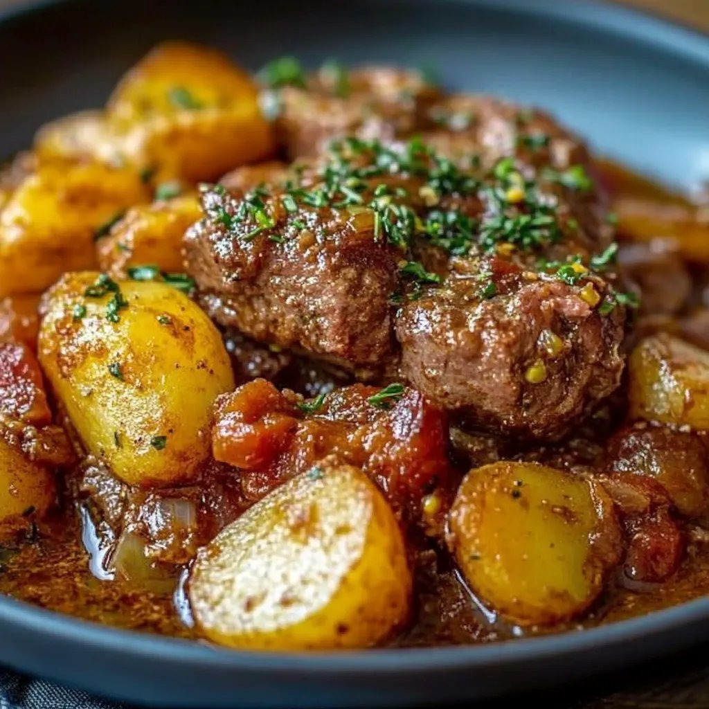 Bauerntopf mit Hackfleisch und Kartoffeln