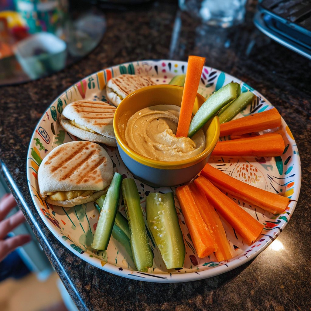Mittagessen für Kinder vegetarisch