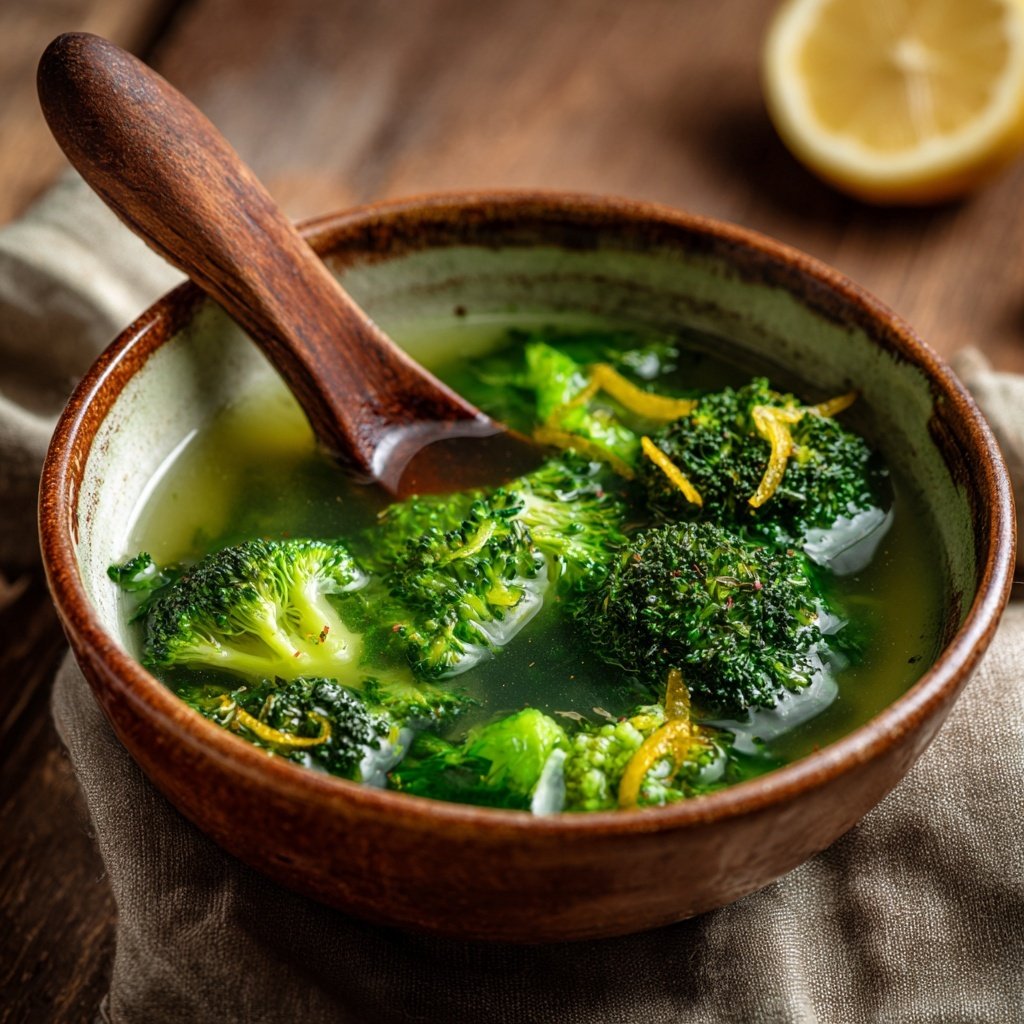 Kalorienarme Suppe Mit Brokkoli