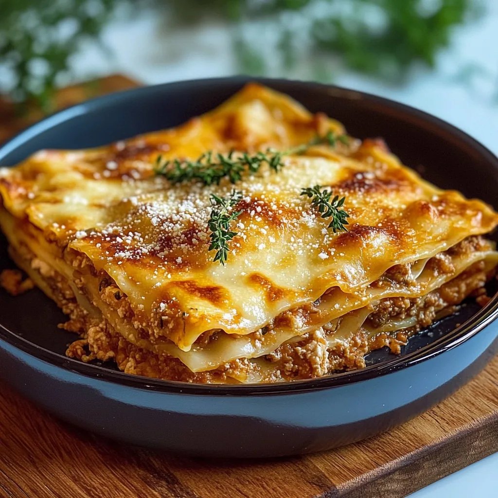 Hausgemachte Lasagne