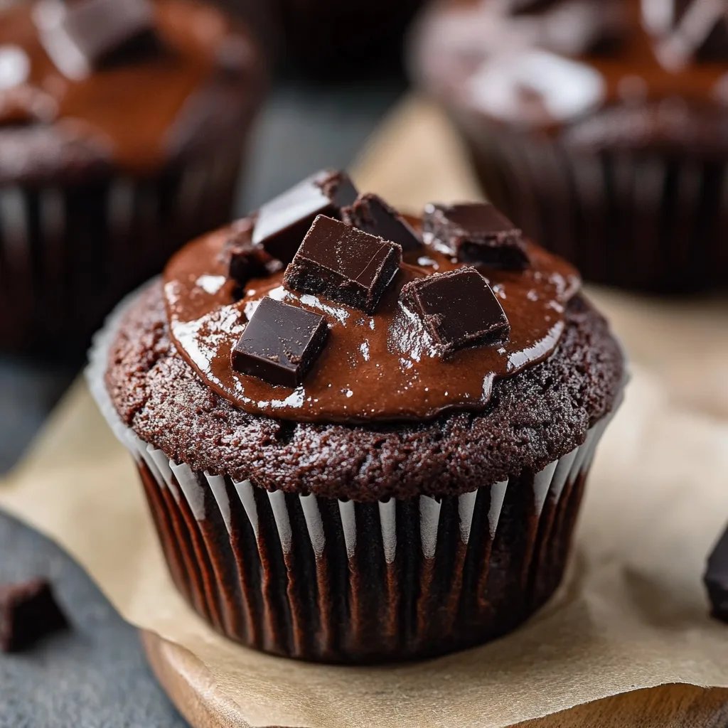 Super saftige Schoko-Muffins