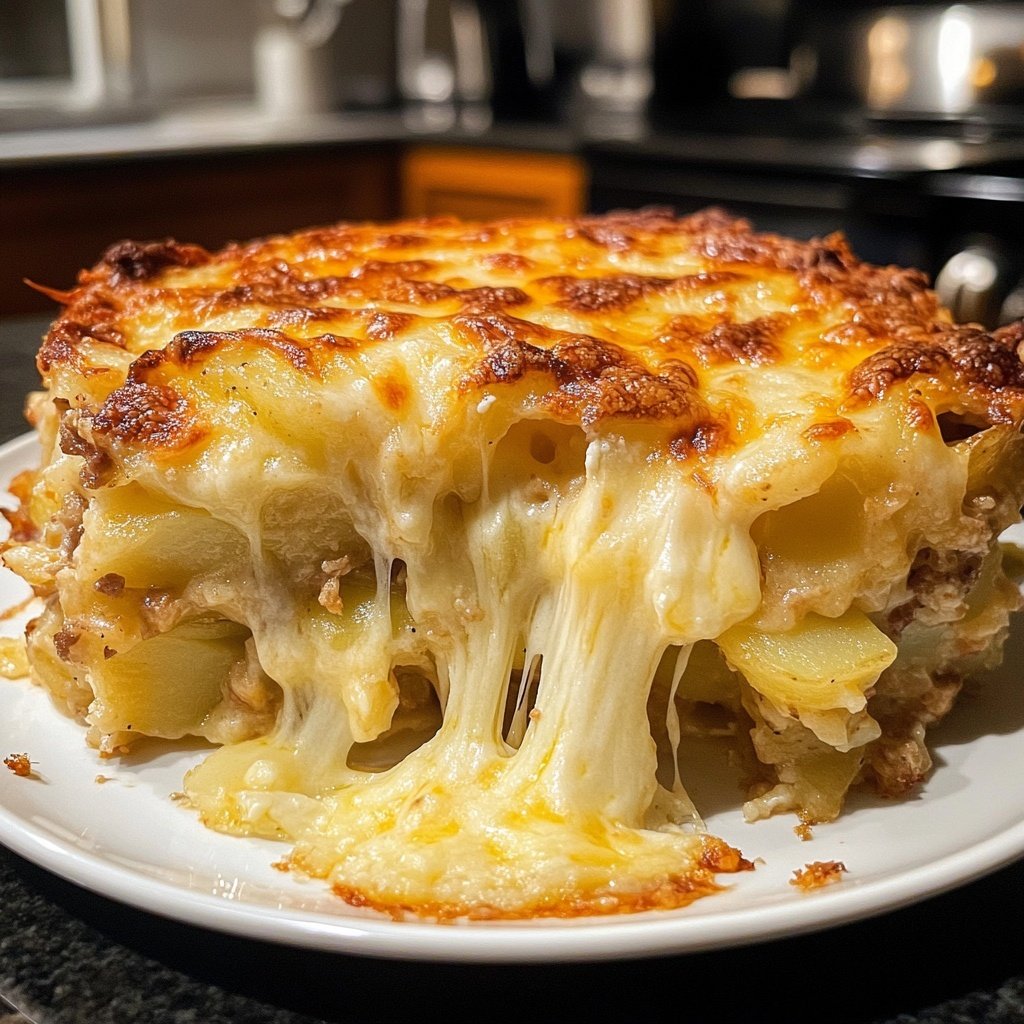 Kartoffelgratin mit Käse