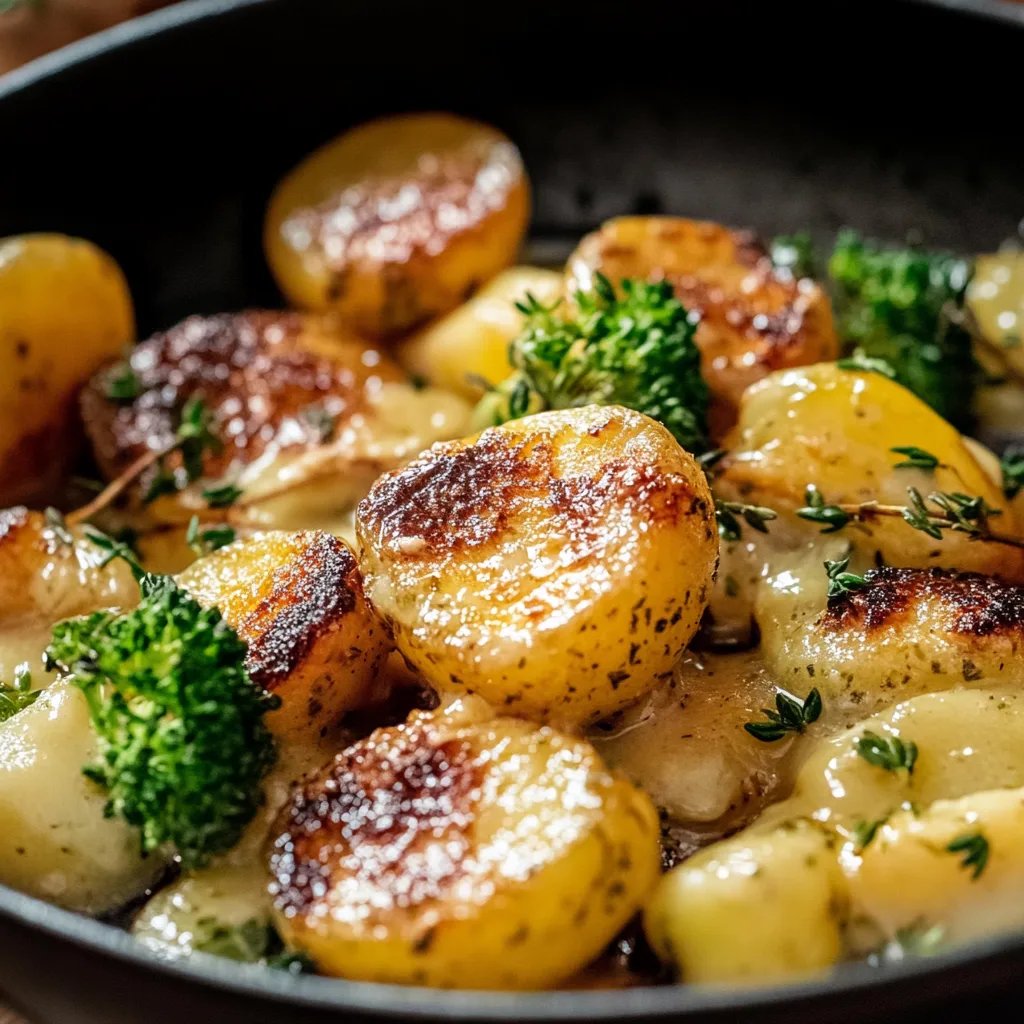 Cremige Brokkoli-Kartoffeln