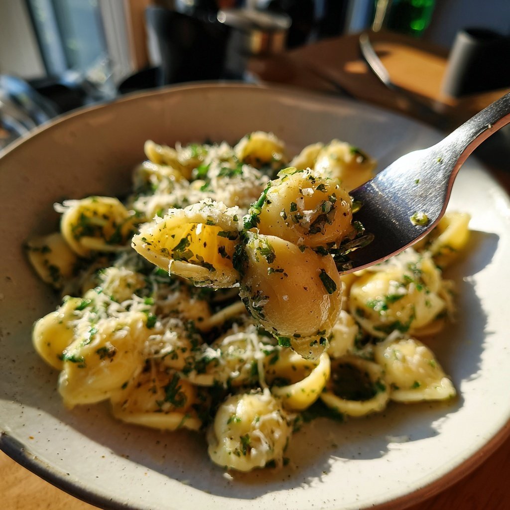 Schnell & Einfach 15-Minuten Knoblauchpasta