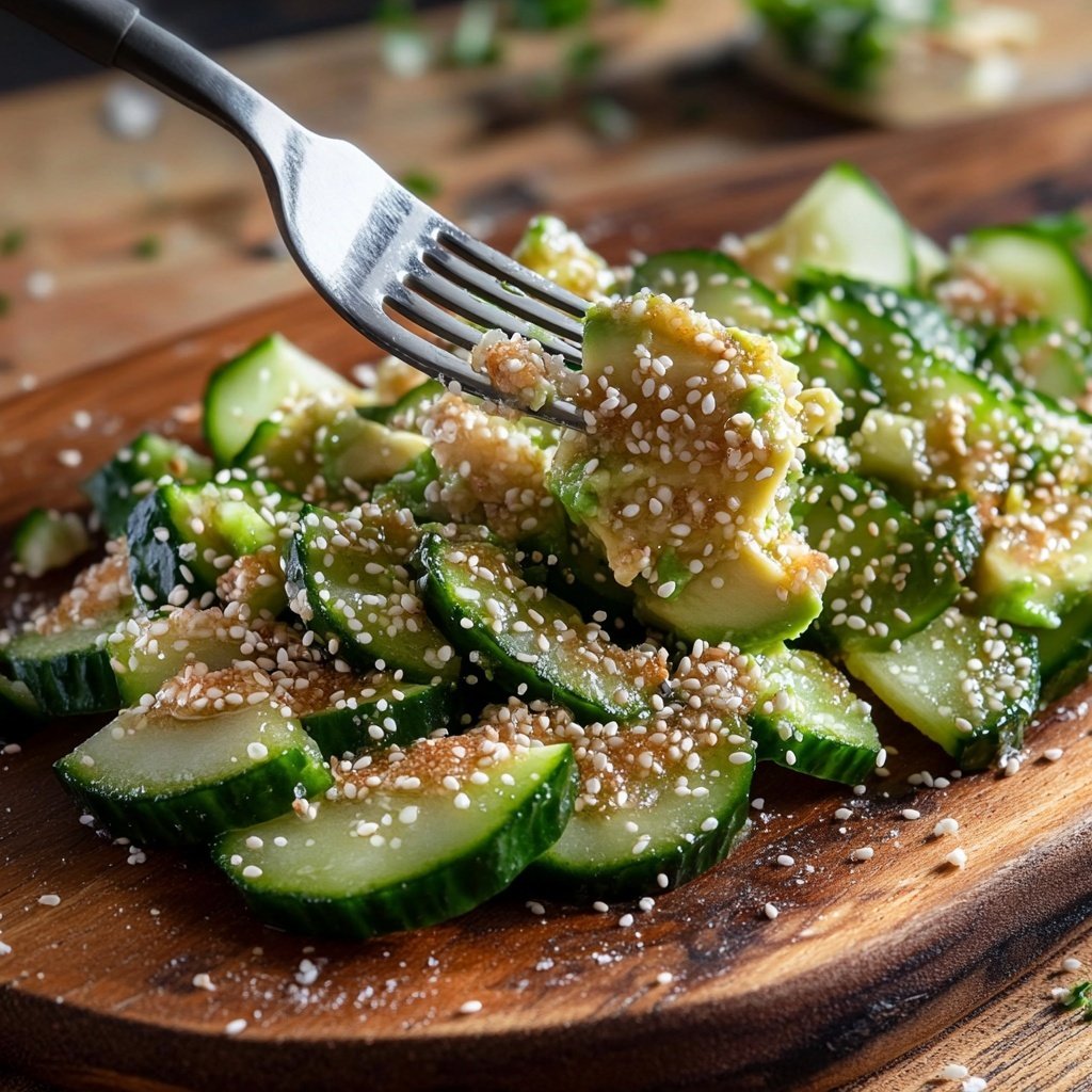 Avocado-Gurken-Salat – Schnell und gesund