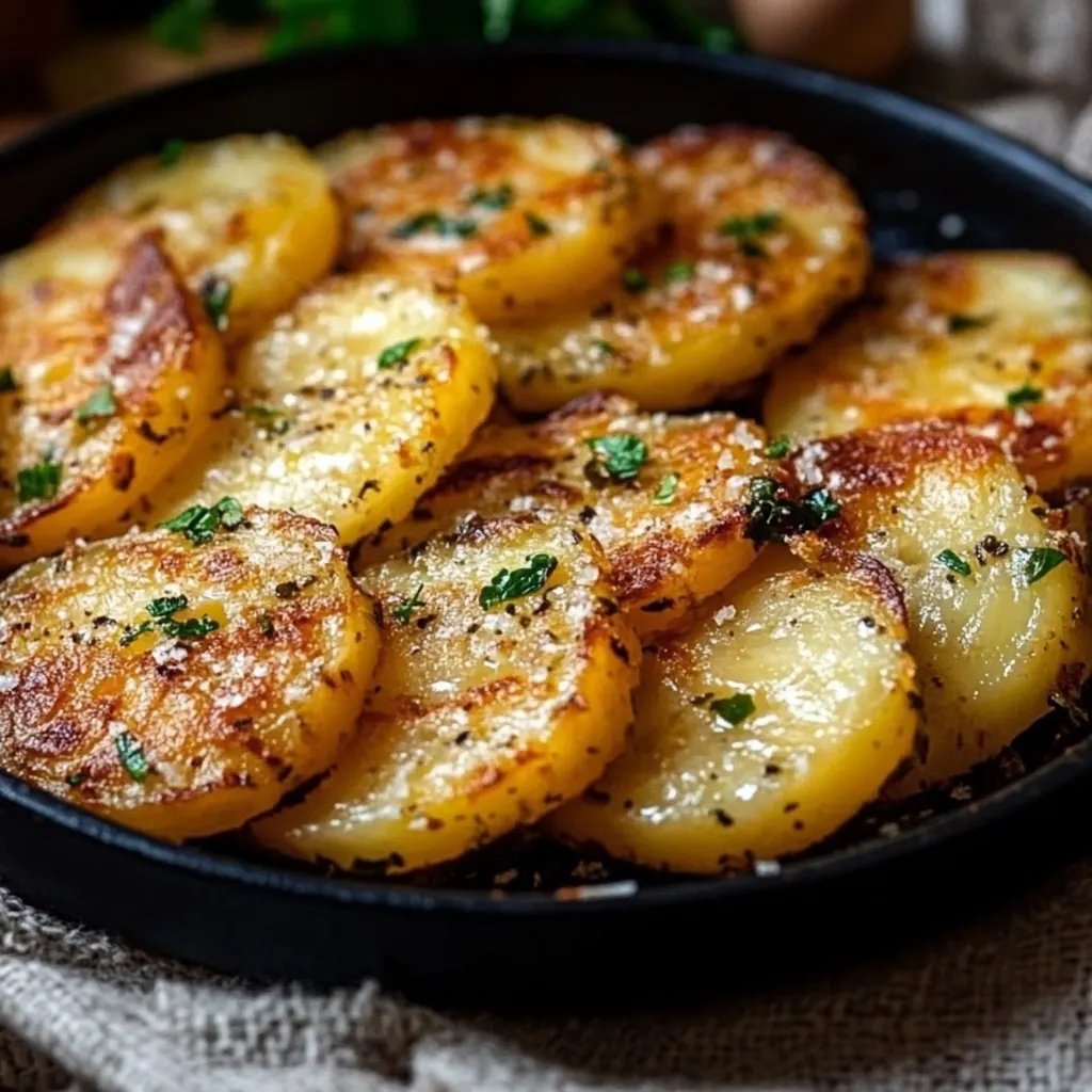 Knusprige Parmesan-Kartoffelrösti